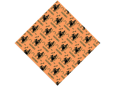 Hunting Centaur Astrology Vinyl Wrap Pattern