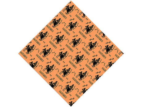 Hunting Centaur Astrology Vinyl Wrap Pattern