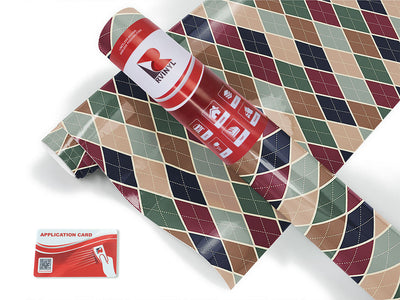 hunting ground argyle Craft Vinyl Roll