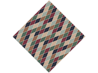 Hunting Ground Argyle Vinyl Wrap Pattern