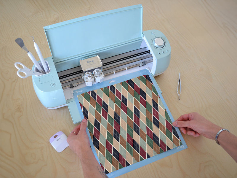hunting ground argyle Cricut Compatible Vinyl