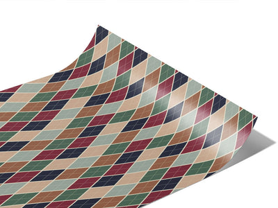 Hunting Ground Argyle Vinyl Wraps~Rwraps Series 914 Digitally Printed Vinyl Wrap~0