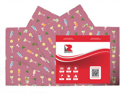 hurricanes coming alcohol Craft Vinyl Sheet Pack