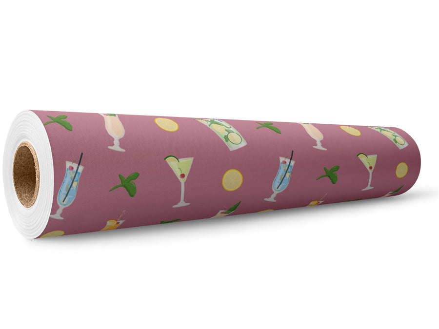 Hurricanes Coming Alcohol Wrap Film Wholesale Roll~Rwraps Series 914 Digitally Printed Vinyl Roll~5