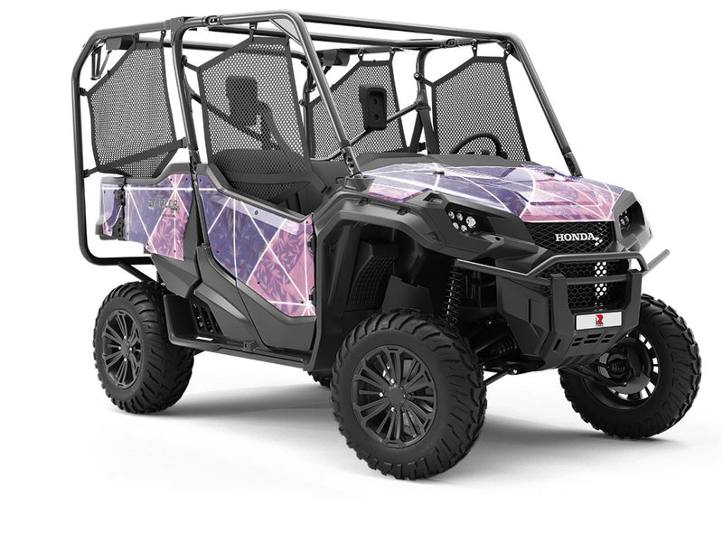 Hyacinth Tile Utility Vehicle Vinyl Wrap