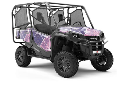 Hyacinth Tile Utility Vehicle Vinyl Wrap