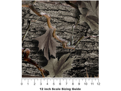 Hybrid  Camouflage Vinyl Film Pattern Size 12 inch Scale~Rwraps Hybrid  Camouflage Sizing Chart~2