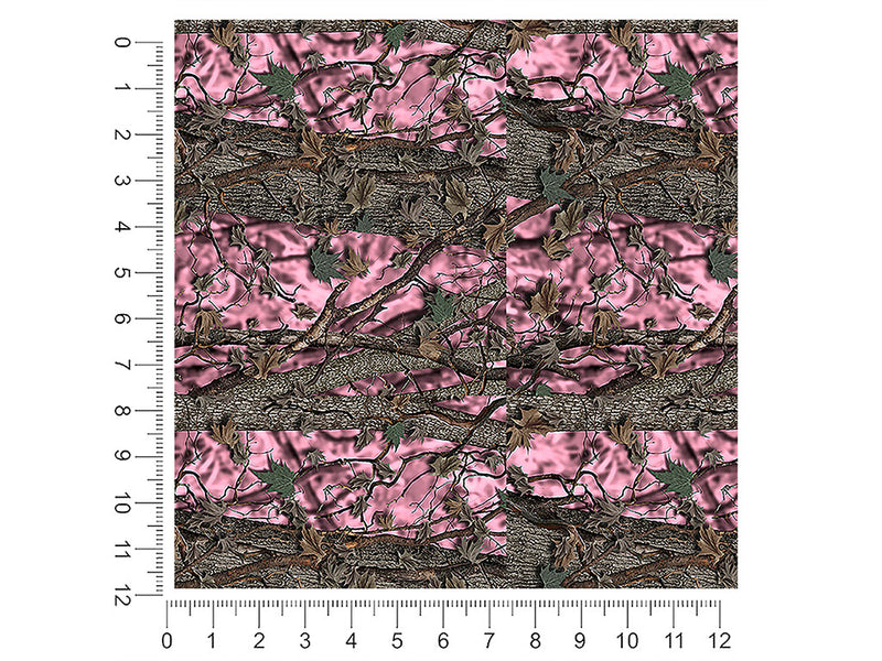 hybrid pink camouflage 1ft x 1ft Craft Sheets