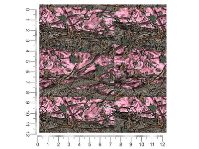 hybrid pink camouflage 1ft x 1ft Craft Sheets