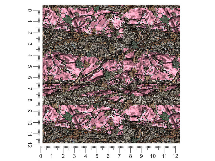 hybrid pink camouflage 1ft x 1ft Craft Sheets