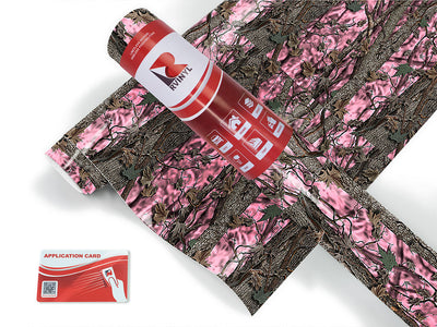 hybrid pink camouflage Craft Vinyl Roll