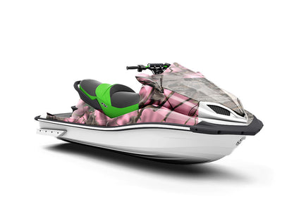 Hybrid Pink Camouflage Jet Ski Vinyl Customized Wrap