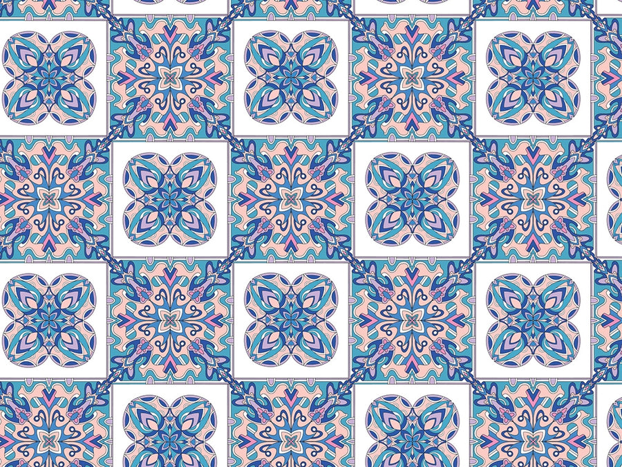 Hydrangea Tile Vinyl Wrap Pattern~Rwraps Series 914 Digitally Printed Vinyl Wrap~0