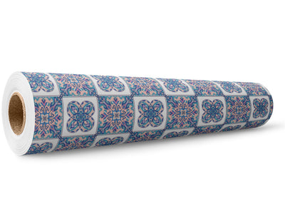 Hydrangea Tile Wrap Film Wholesale Roll~Rwraps Series 914 Digitally Printed Vinyl Roll~5