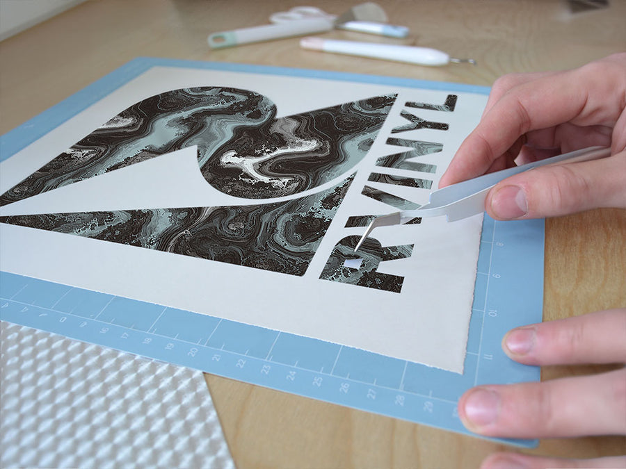 hydraulic flow epoxy resin Easy Weed Craft Vinyl