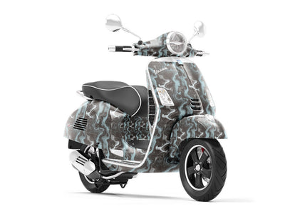 Hydraulic Flow Epoxy-Resin Vespa Scooter Wrap Film