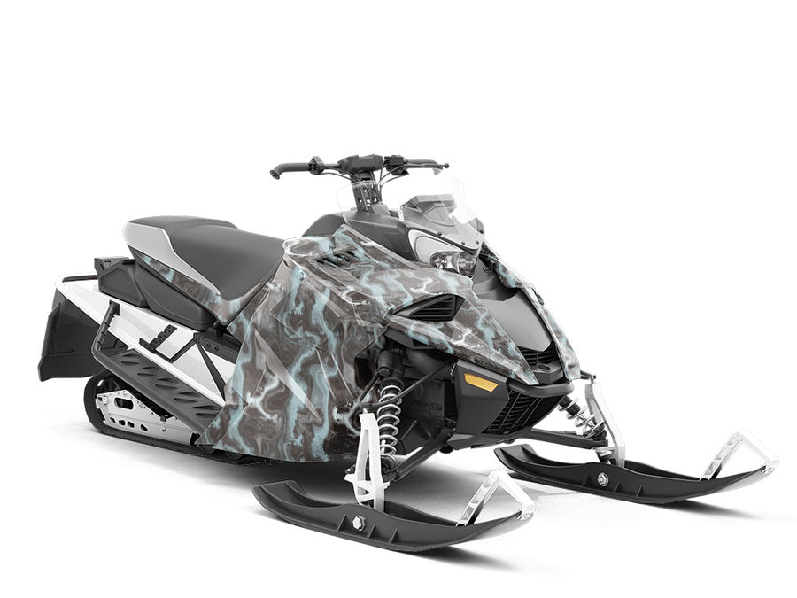 Hydraulic Flow Epoxy-Resin Custom Wrapped Snowmobile