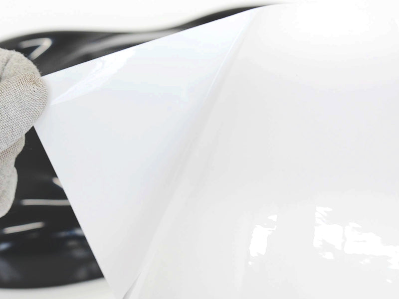 Rwraps Hyper Gloss White Film~Rwraps Hyper Gloss Vinyl Liner~1