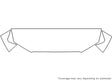 accent Avery Dennison Clear Bra Hood Precut PPF Diagram
