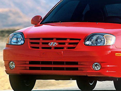 Avery Dennison™ Hyundai Accent 2003-2005 Headlight Protection Film