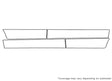 accent Avery Dennison Clear Bra Door Cup Precut PPF Diagram
