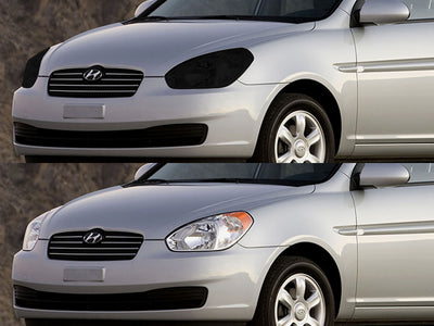 hyundai accent 2006-2011 Headlight Tint Appearance