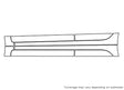 accent 3M Clear Bra Door Cup Precut PPF Diagram