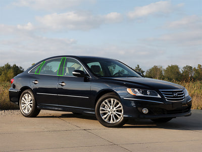 hyundai azera 2006-2011 (sedan) Pillar Post Trim Installation Location