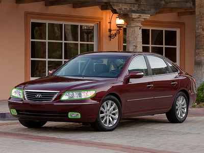 hyundai azera 2006-2011 Headlight Protection Installation Location