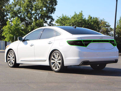 azera Tail Light Tint Installation Points