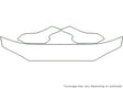 elantra Avery Dennison Clear Bra Hood Precut PPF Diagram