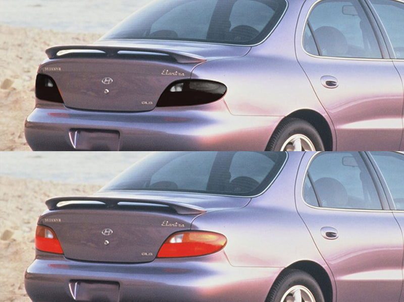 elantra (sedan) Before and After Smoked Taillights