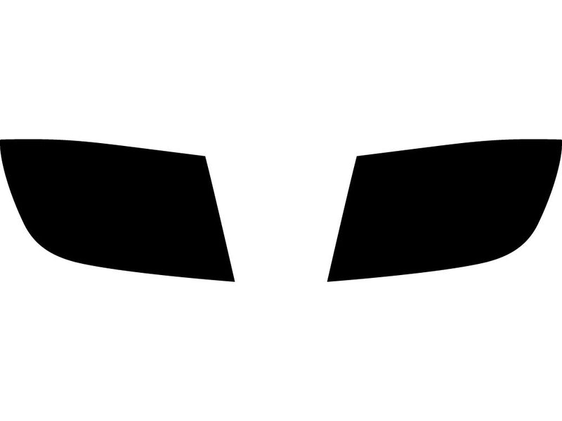 elantra (hatchback) Precut Tail Light Tint Diagram