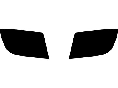 elantra (hatchback) Precut Tail Light Tint Diagram