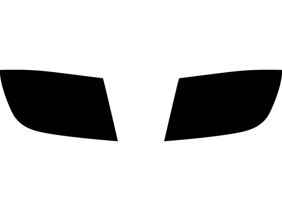 elantra (hatchback) Precut Tail Light Tint Diagram