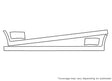 elantra 3M Clear Bra Door Cup Precut PPF Diagram