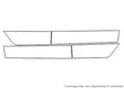 elantra 3M Clear Bra Door Cup Precut PPF Diagram