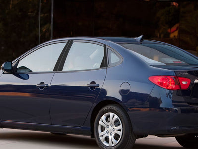 hyundai elantra 2007-2010 (sedan) Custom Pillar Cover Diagram
