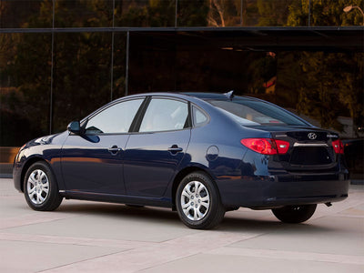 hyundai elantra 2007-2010 (sedan) Piano Black Pillar Trim