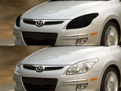 hyundai elantra 2009-2010 (touring) Headlight Tint Appearance