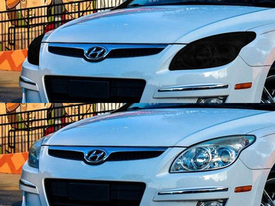 hyundai elantra 2011-2012 (touring) Headlight Tint Appearance