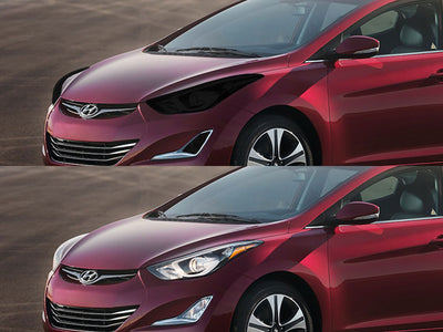 hyundai elantra 2011-2016 (sedan) Headlight Tint Appearance