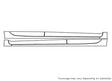 elantra 3M Clear Bra Door Splash Precut PPF Diagram