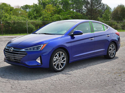 hyundai elantra 2013-2020 (gt) Pillar Post Trim Installation Location
