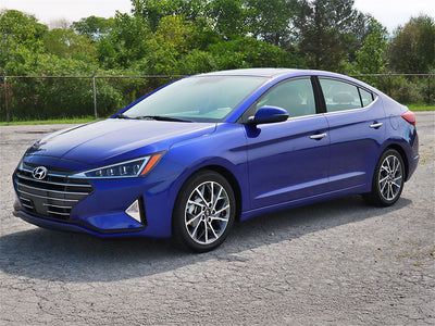 hyundai elantra 2013-2020 (gt) Carbon Fiber Pillar Trim