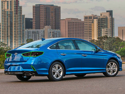 elantra (sedan) Tail Light Tint Installation Points