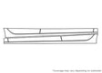 elantra Avery Dennison Clear Bra Door Splash Precut PPF Diagram