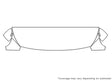 elantra 3M Clear Bra Hood Precut PPF Diagram