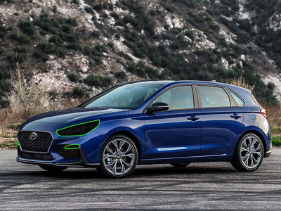 hyundai elantra 2018-2020 (gt) Headlight Tint Location