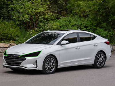hyundai elantra 2019-2020 (sedan) Headlight Tint Location